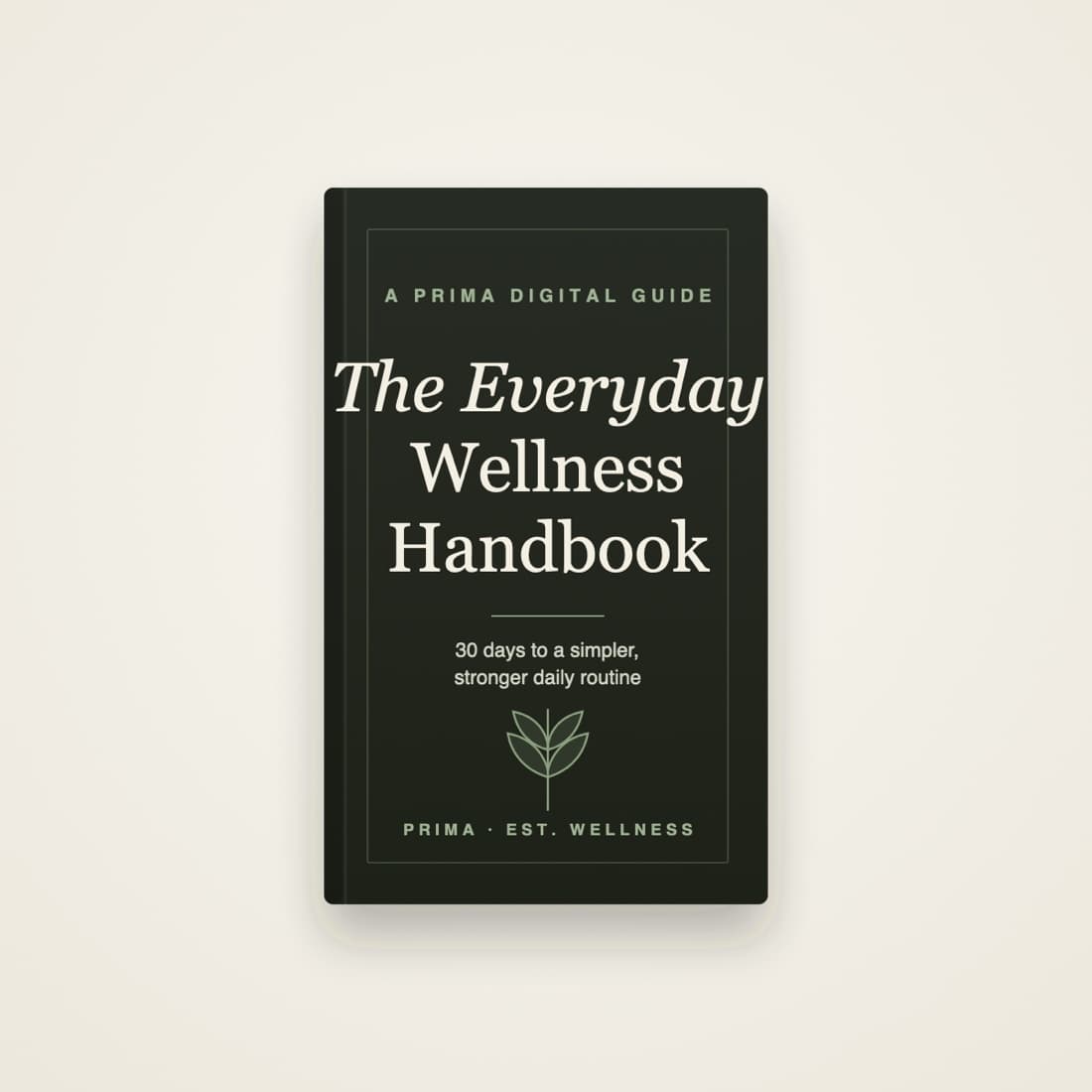 The Everyday Wellness Handbook (eBook)