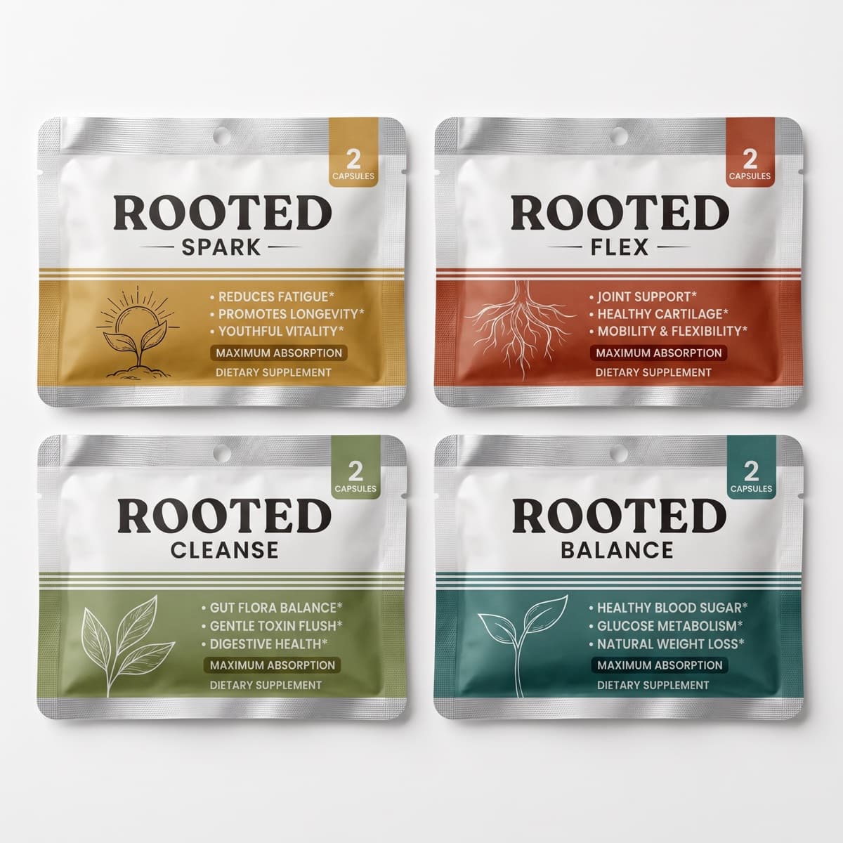 ROOTED Variety Travel Pack