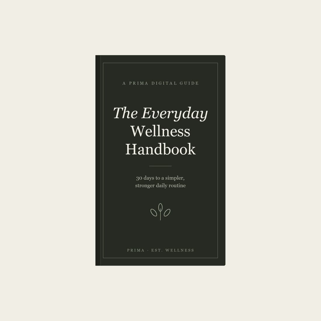 The Everyday Wellness Handbook (eBook)